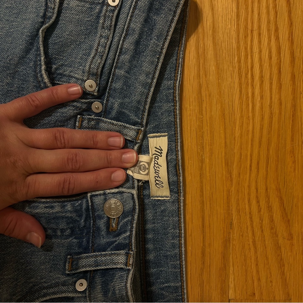 Madewell curvy 90s straight Jean - Picture 2 of 4